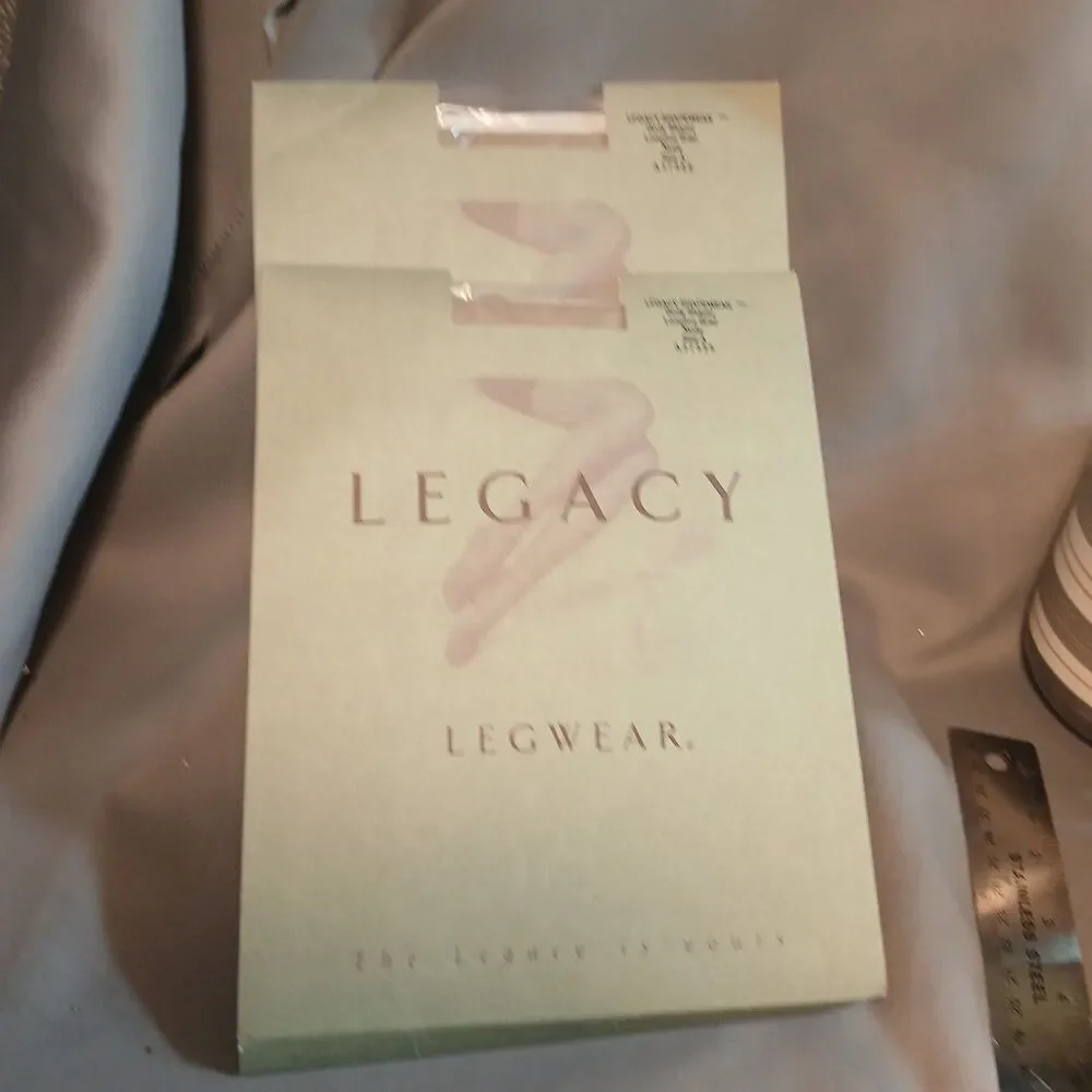 Legacy Legwear Shapewear Size A NUDE A37555 2 Pairs NEW Longline Brief Shaper